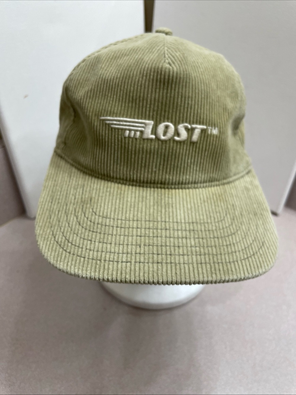 …Lost Enterprises Surfboard Corduroy Snapback Adjustable Hat Baseball Cap